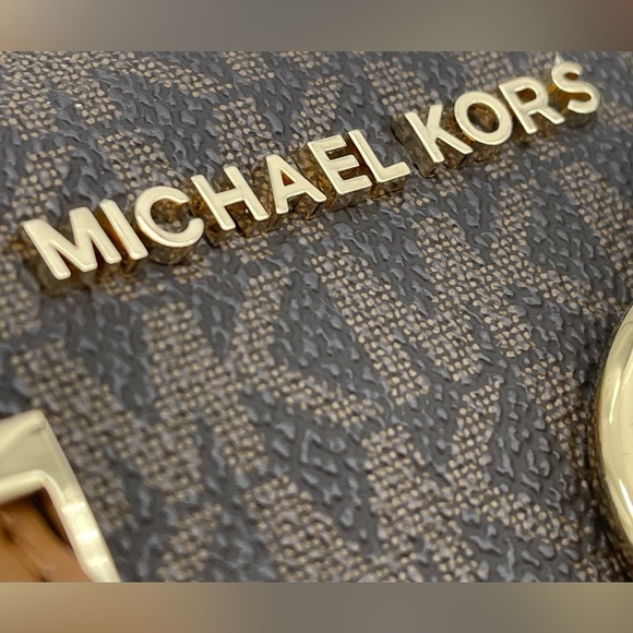 Michael Kors Bedford Extra-Small Logo Duffle Crossbody Bag - Picture 12 of 15